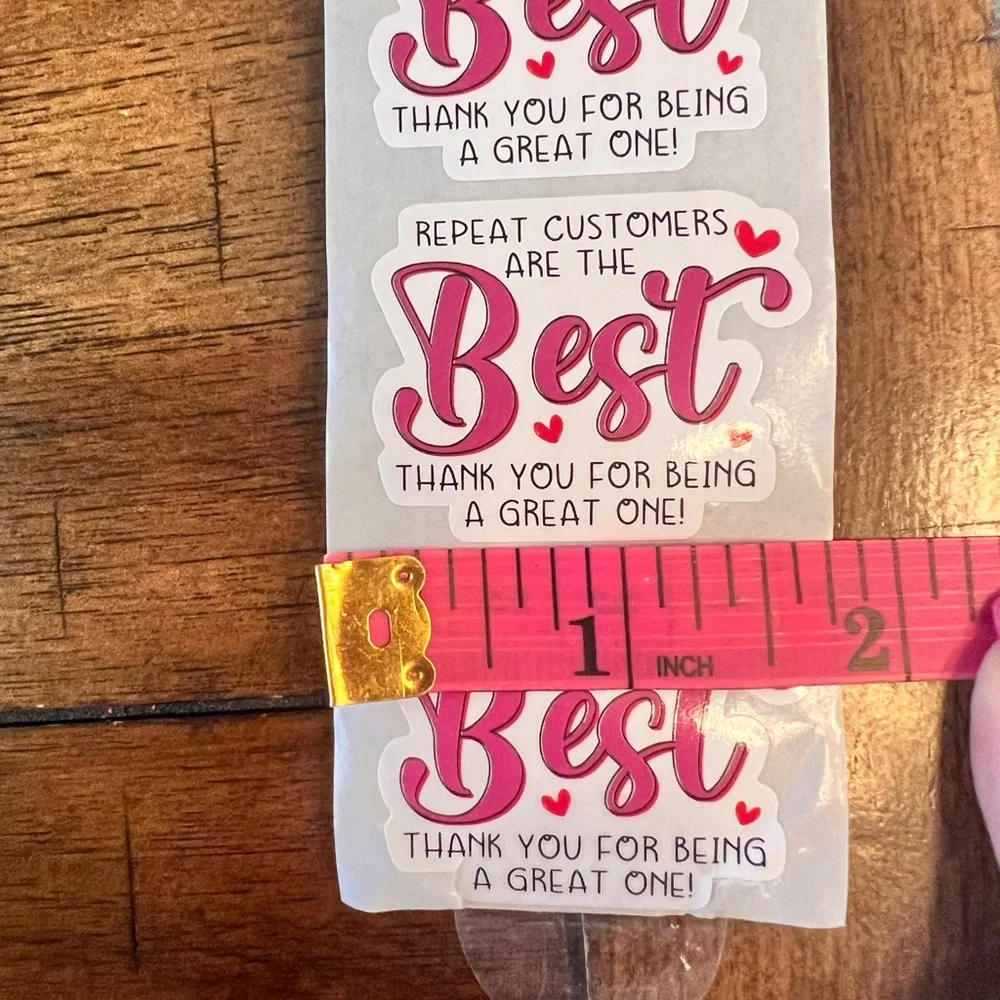 50pcs🌟 Repeat Customers are the Best Mailing Stickers